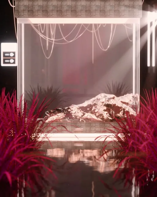 Foreign Fossils — motion artwork by EZZYLAND